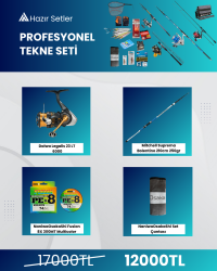 PROFESYONEL TEKNE SETİ - DAİWA