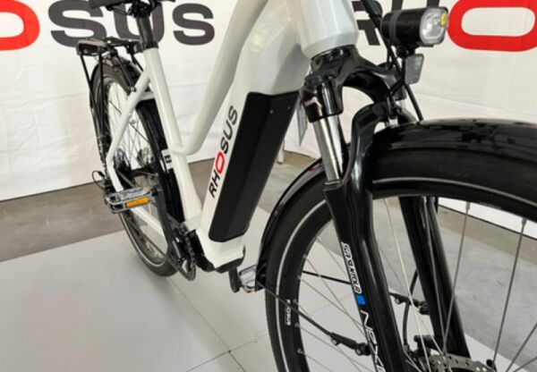 Rhosus Timer Shimano Özel Üretim Elektrikli Bisiklet White - 5