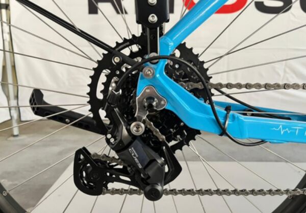 Rhosus Timer Shimano Özel Üretim Elektrikli Bisiklet Blue - 6