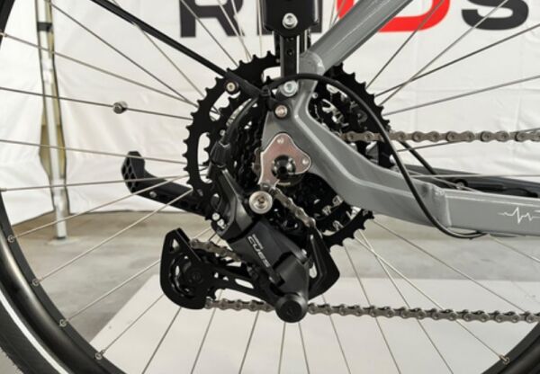 Rhosus Timer Shimano Özel Üretim Elektrikli Bisiklet Gray - 6