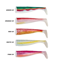 SEABOR DEEP FAKE 12.6CM YEDEK SİLİKON (2 AD), RED - SEABOR