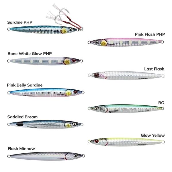 SG 3D Slim Jig Minnow 100gr 15cm Flash Minnow - 1