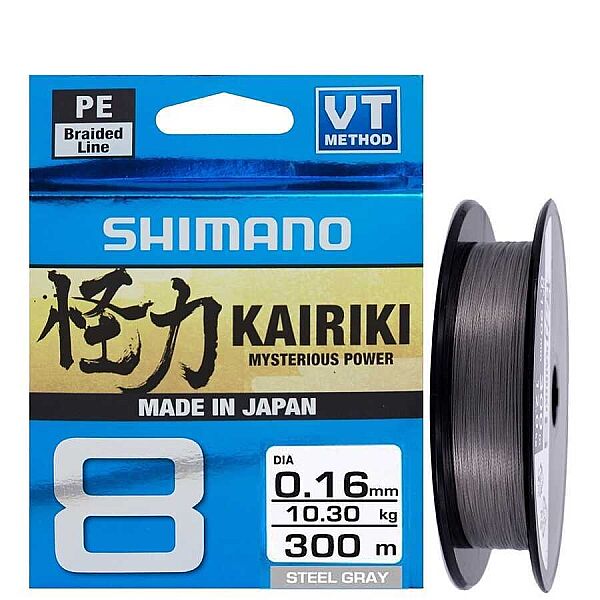 Shimano Kairiki 8 150m Steel Gray (Gri) 0.130mm/8.2kg İp Misina - 1