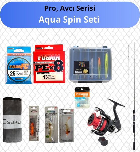 Pro Plus Avcı Serisi Aqua Spin Seti - 1