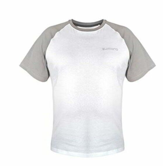 Shimano SHM Short Sleeve T-Shirt White L - 1