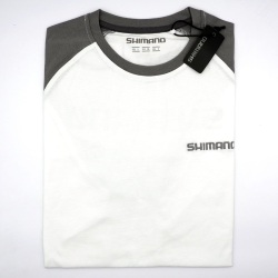 Shimano SHM Short Sleeve T-Shirt White XL - 2