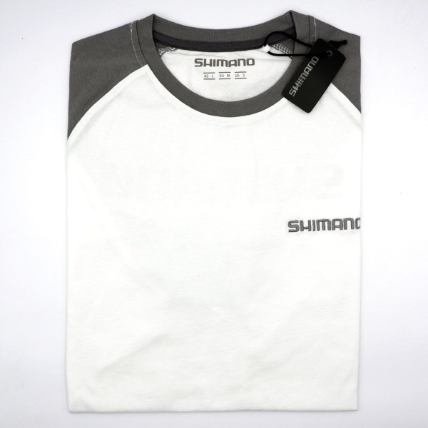 Shimano SHM Short Sleeve T-Shirt White XL - 2