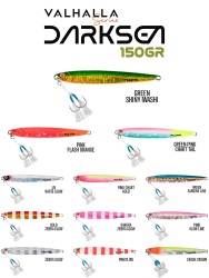 Valhalla Darksea 150gr MT42 Pink Flash Orange Jig - VALHALLA