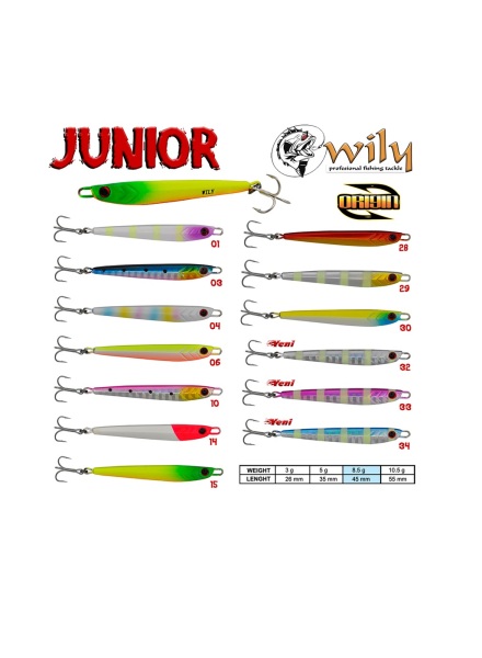 Wily Junior Jig 8,5gr 4,5cm CL:32 - 1