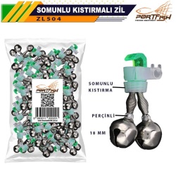 İKİLİ ZİL KISTIRMALI 18MM - PORTFISH